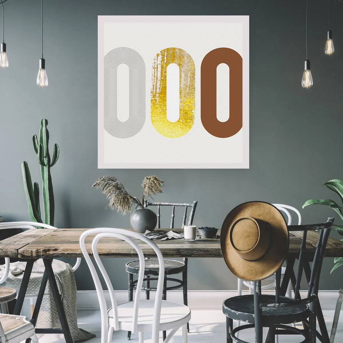 Poster - Ohh! - 60x60 cm