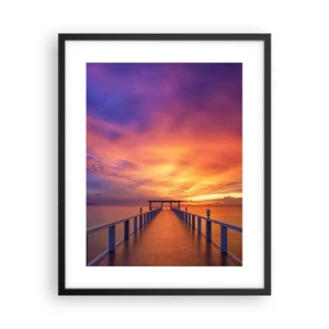 Poster in cornice nera - Senza fine - 40x50 cm