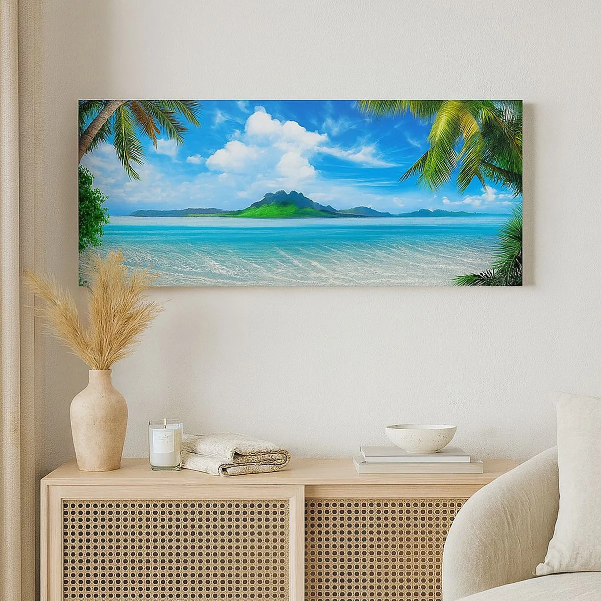 Quadro su tela - Stampe su Tela - Composizione: spazio danzante - 100x40 cm