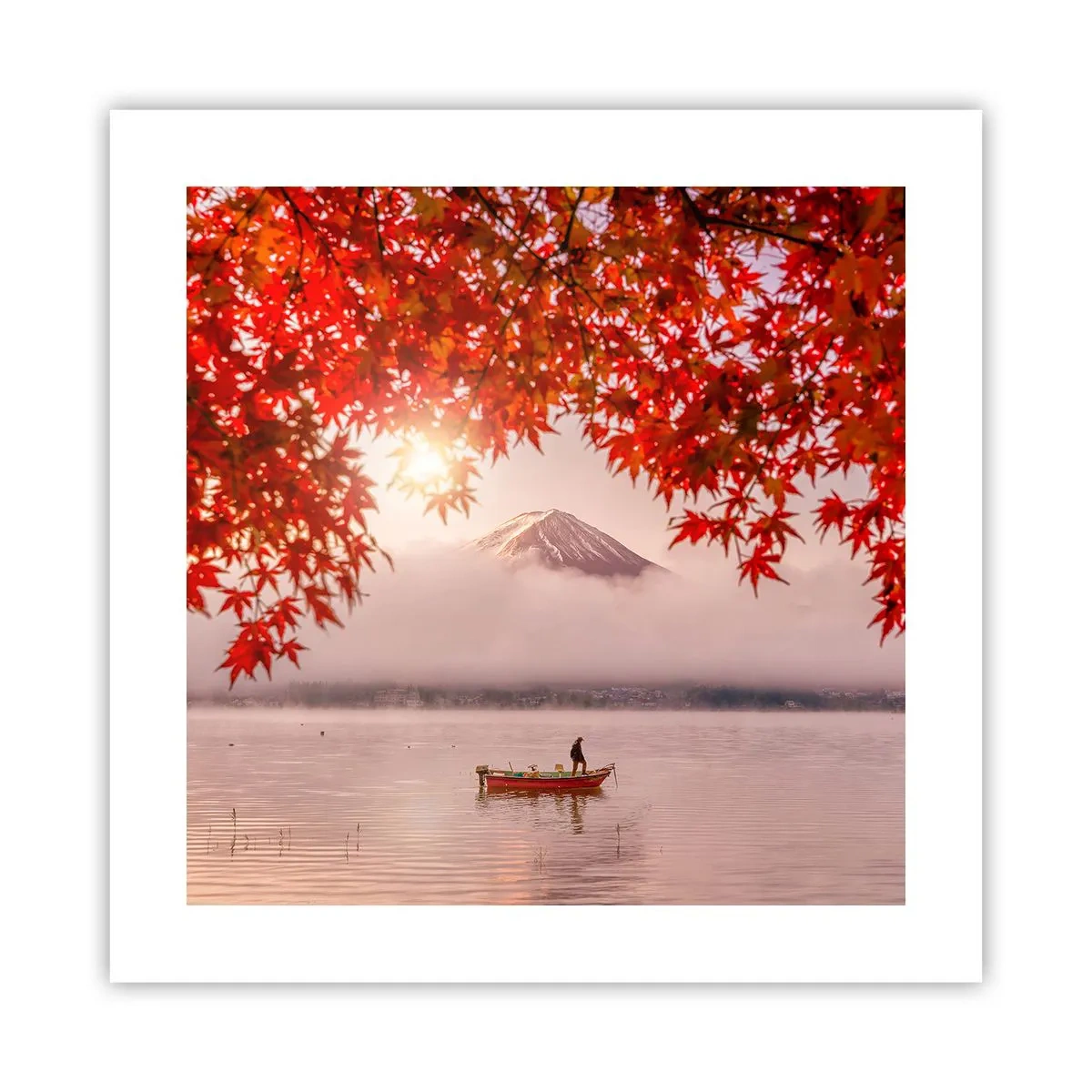 Poster - Nell'atmosfera del Giappone - 40x40 cm