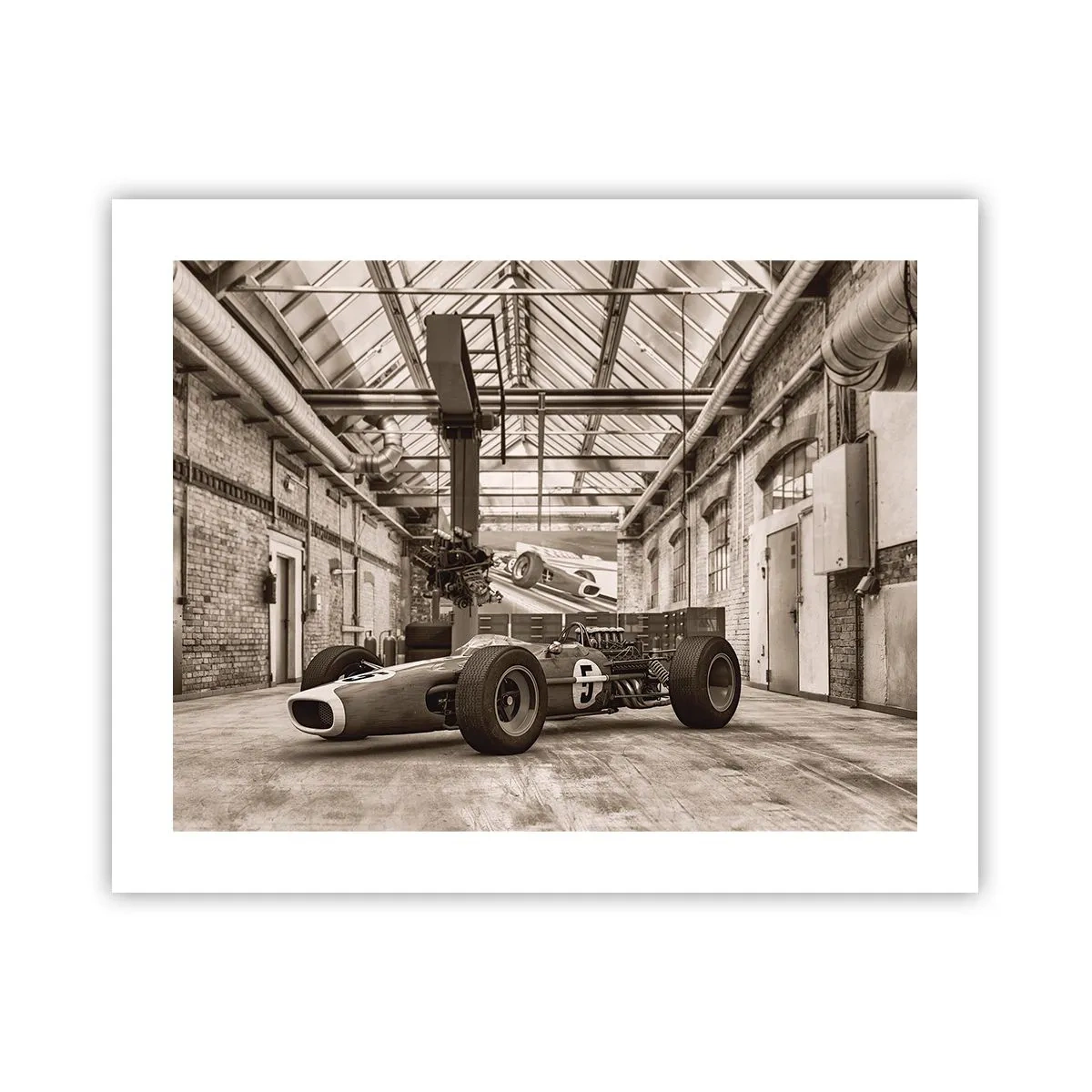 Poster - Il riposo del vincitore - 50x40 cm
