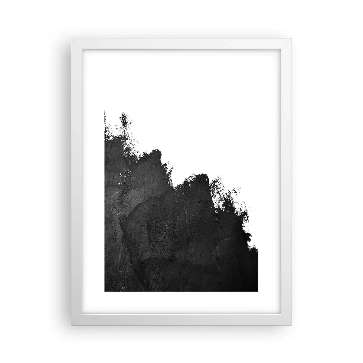 Poster in cornice bianca - Gli elementi: la terra - 30x40 cm