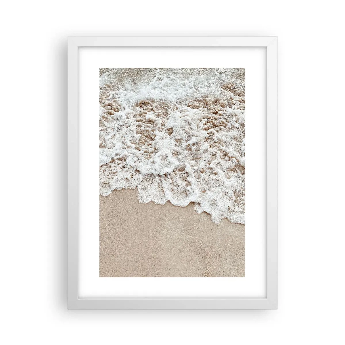 Poster in cornice bianca - Torno subito - 30x40 cm