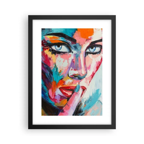 Poster in cornice nera - Il nostro primo segreto - 30x40 cm