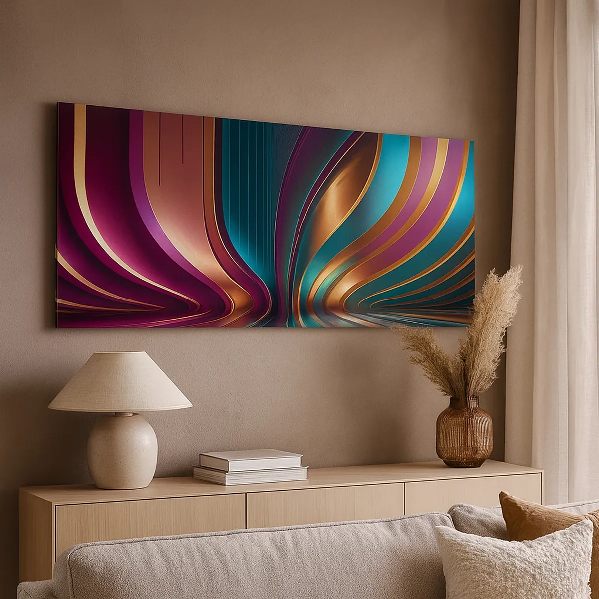 Quadro su tela - Stampe su Tela - Architettura di luce - 30x30 cm