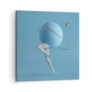 Quadro su tela - Stampe su Tela - E i pianeti folleggiano - 50x50 cm