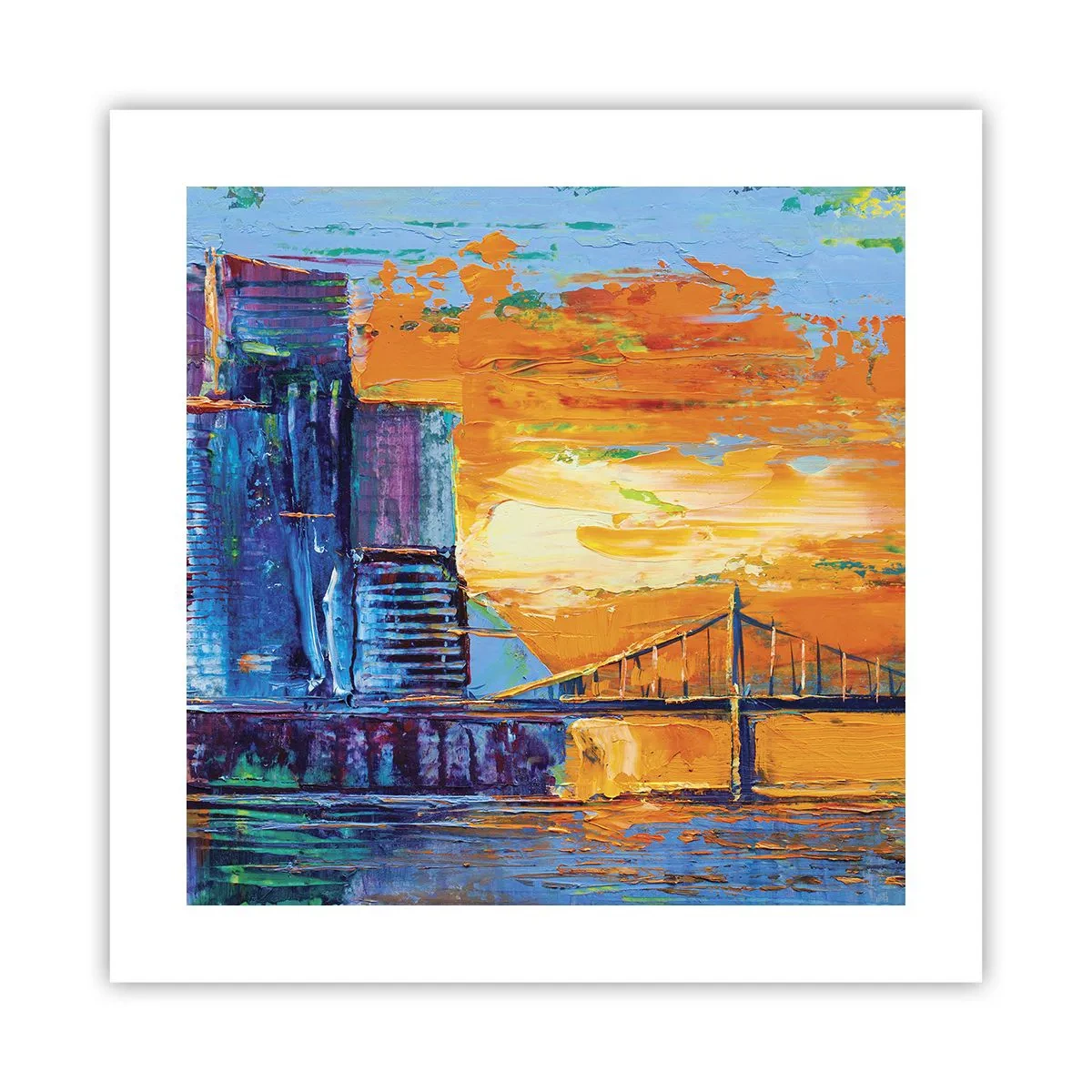 Poster - Cultura e natura - 40x40 cm