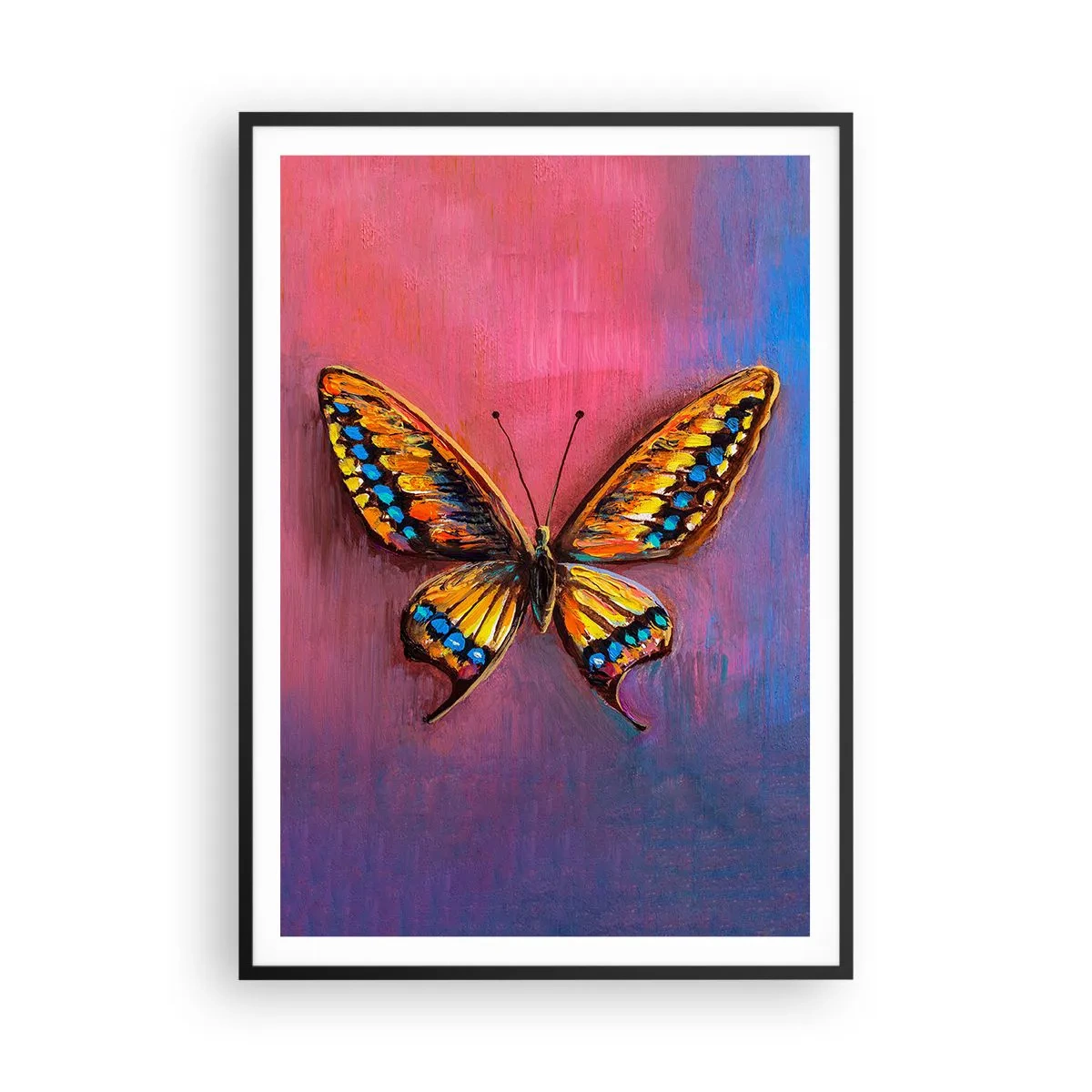 Poster in cornice nera - Gioielli della natura - 70x100 cm