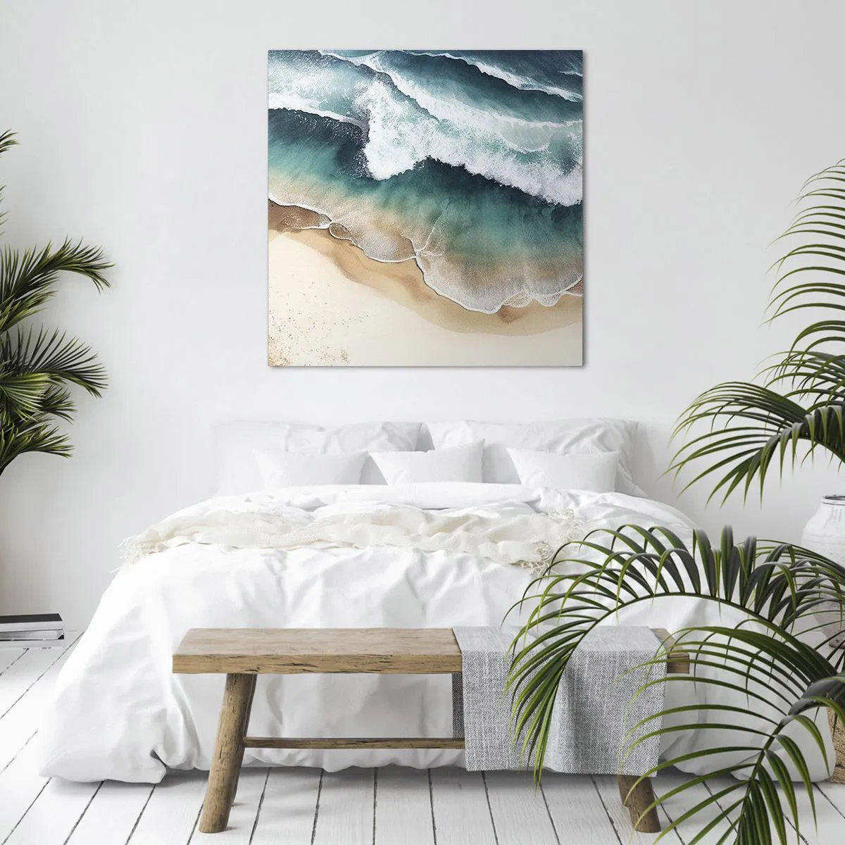 Quadro su tela - Stampe su Tela - L'eterno incontro - 40x40 cm