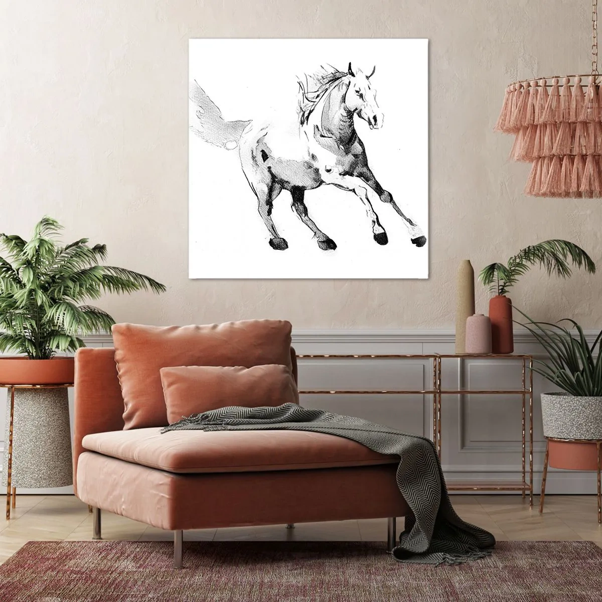 Quadro su tela - Stampe su Tela - Anima indomabile - 70x70 cm