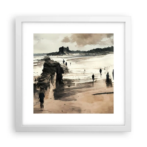 Poster in cornice bianca - Convocati - 30x30 cm