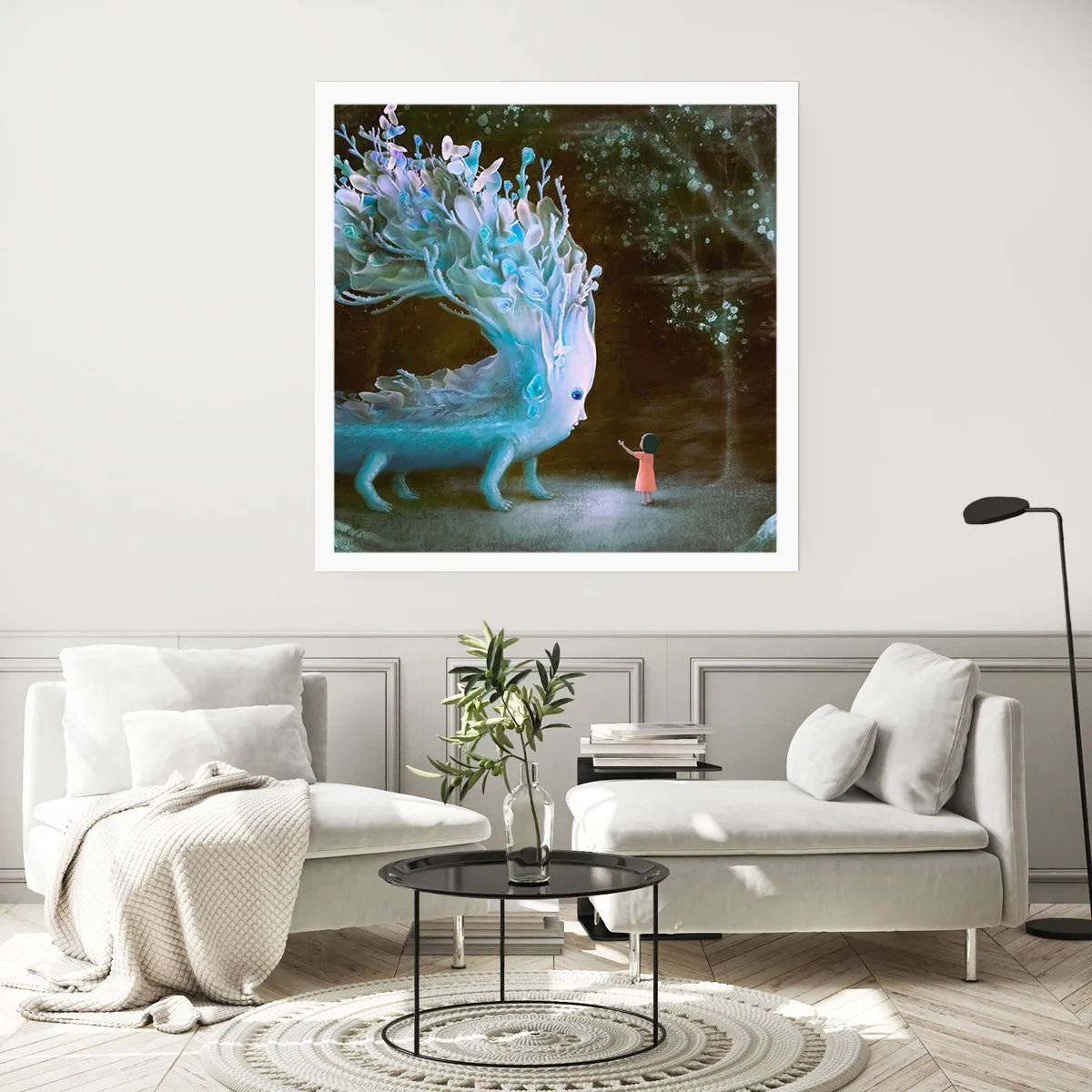 Poster - Incontro fantastico - 50x50 cm