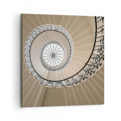 Quadro su tela - Stampe su Tela - Al centro della chiocciola - 60x60 cm