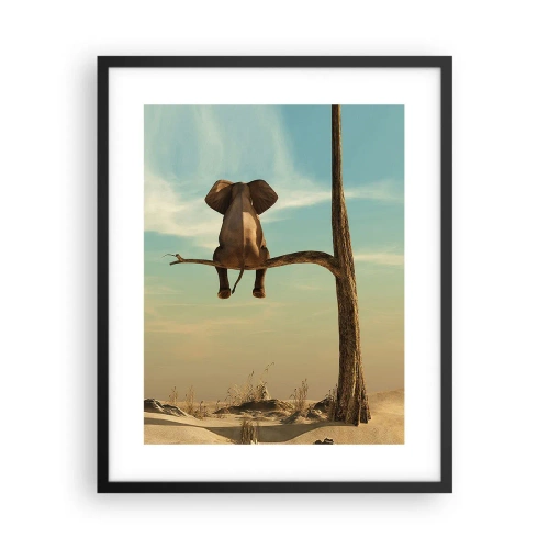 Poster in cornice nera - Nuovo punto di vista - 40x50 cm