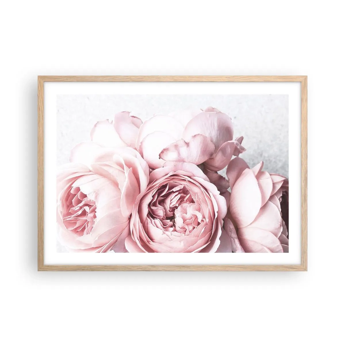 Poster in cornice rovere chiaro - Per i romantici - 70x50 cm