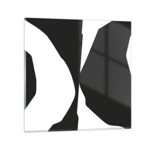 Quadro su vetro - Positivo - negativo - 30x30 cm