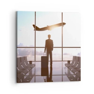 Quadro su tela - Stampe su Tela - Hai tempo, rallenta - 70x70 cm