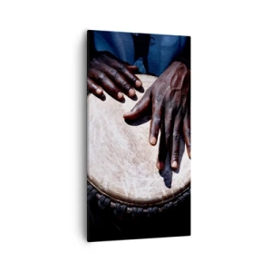 Quadro su tela - Stampe su Tela - Vivi al tuo ritmo - 55x100 cm