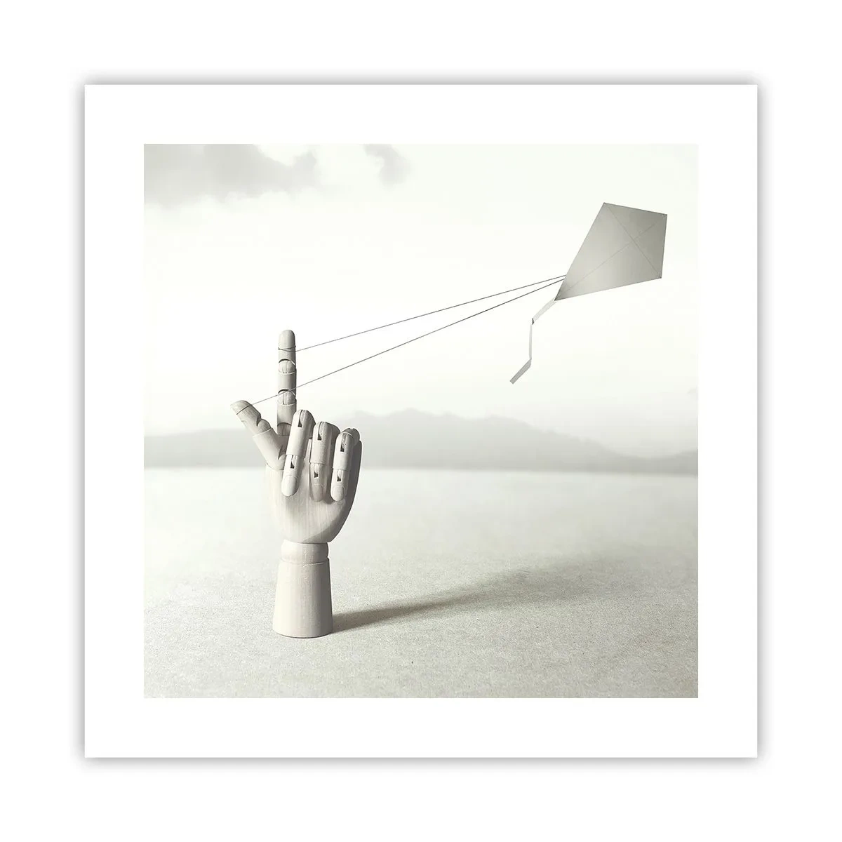 Poster - Prova di forza - 40x40 cm