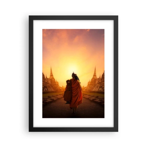 Poster in cornice nera - In pace per l'eternità - 30x40 cm