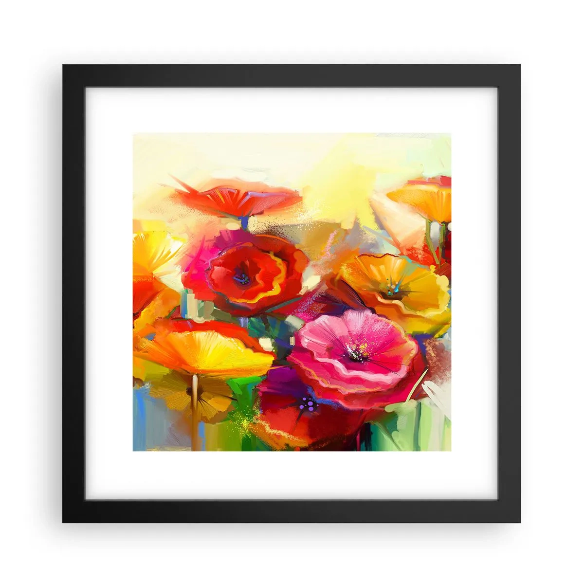 Poster in cornice nera - Non solo rossi - 30x30 cm