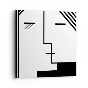 Quadro su tela - Stampe su Tela - Semplicemente un bacio - 30x30 cm