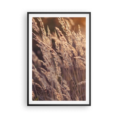 Poster in cornice nera - Pronti a salutare l'autunno - 61x91 cm
