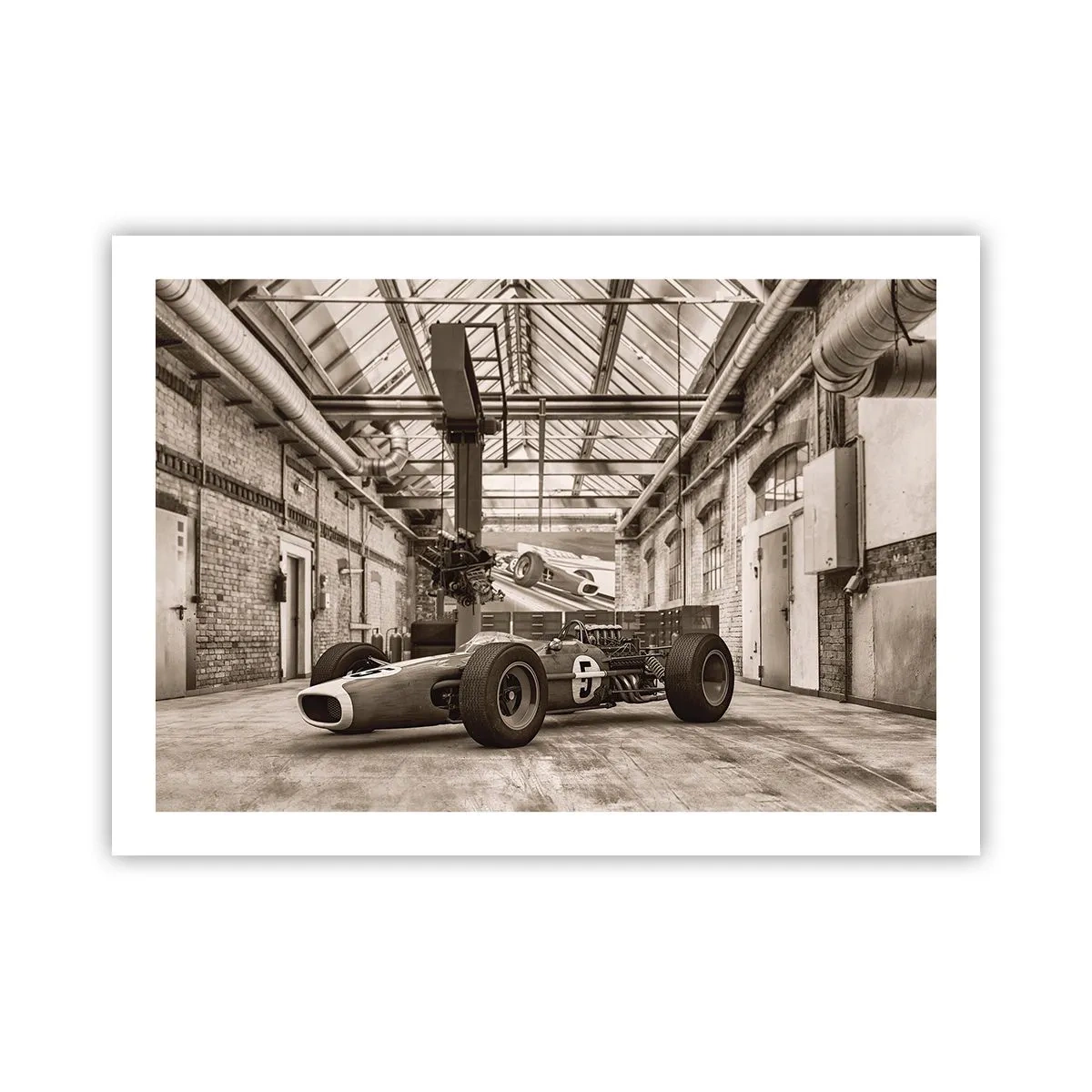 Poster - Il riposo del vincitore - 70x50 cm