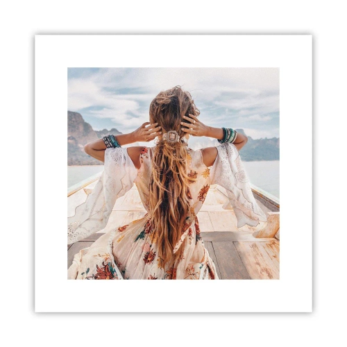 Poster - In cammino verso la felicità - 30x30 cm