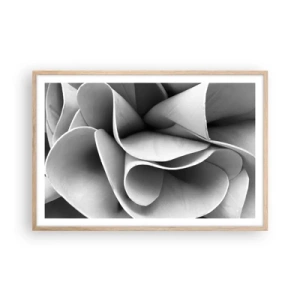 Poster in cornice rovere chiaro - Avviene nello spazio - 91x61 cm