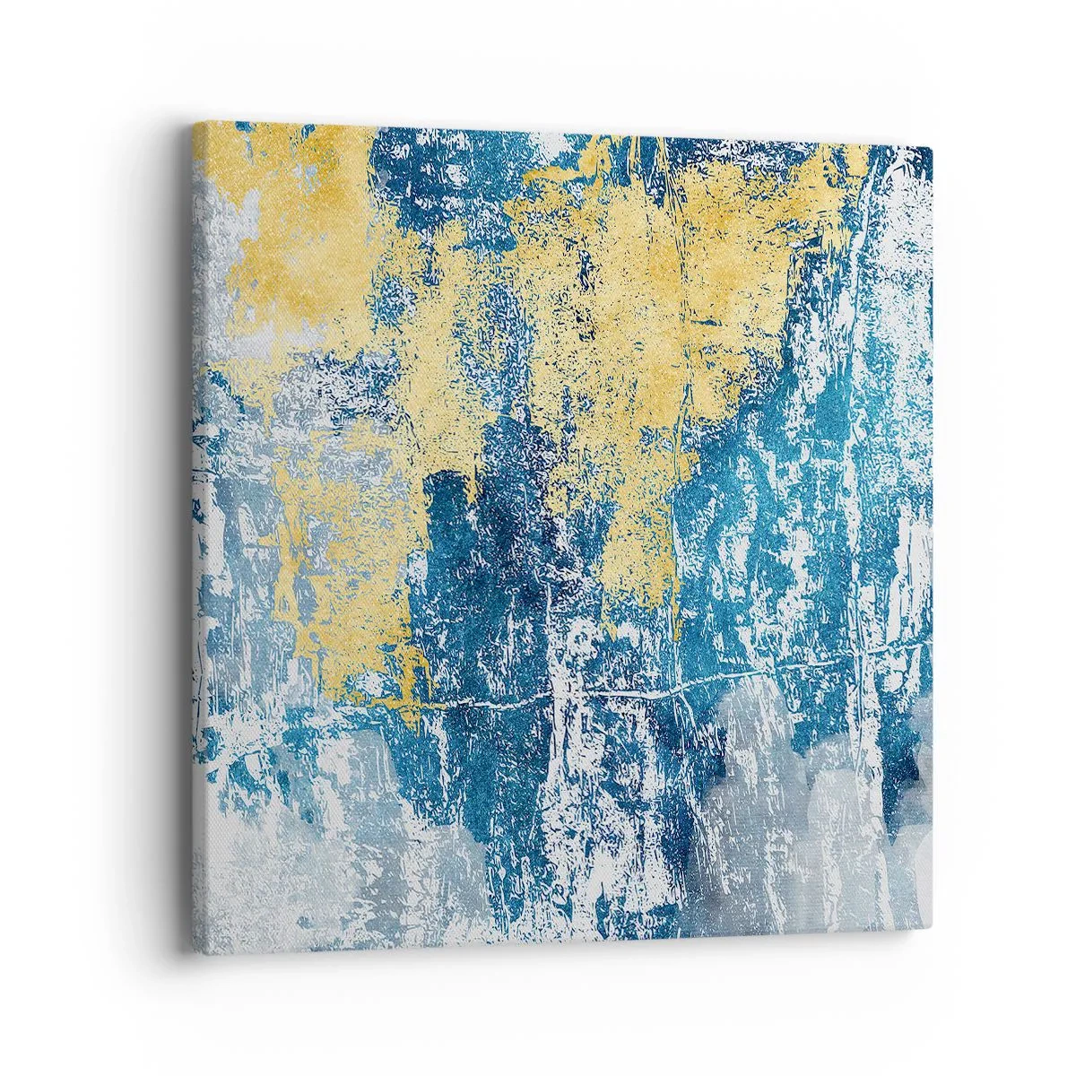 Quadro su tela - Stampe su Tela - Astrazione piena di ottimismo - 40x40 cm
