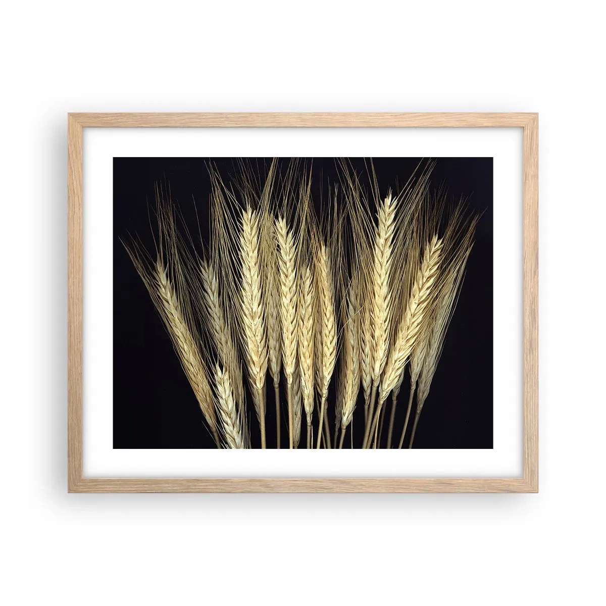 Poster in cornice rovere chiaro - Magia rustica - 50x40 cm