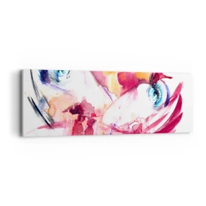 Quadro su tela - Stampe su Tela - Insieme il mondo fiorisce - 90x30 cm