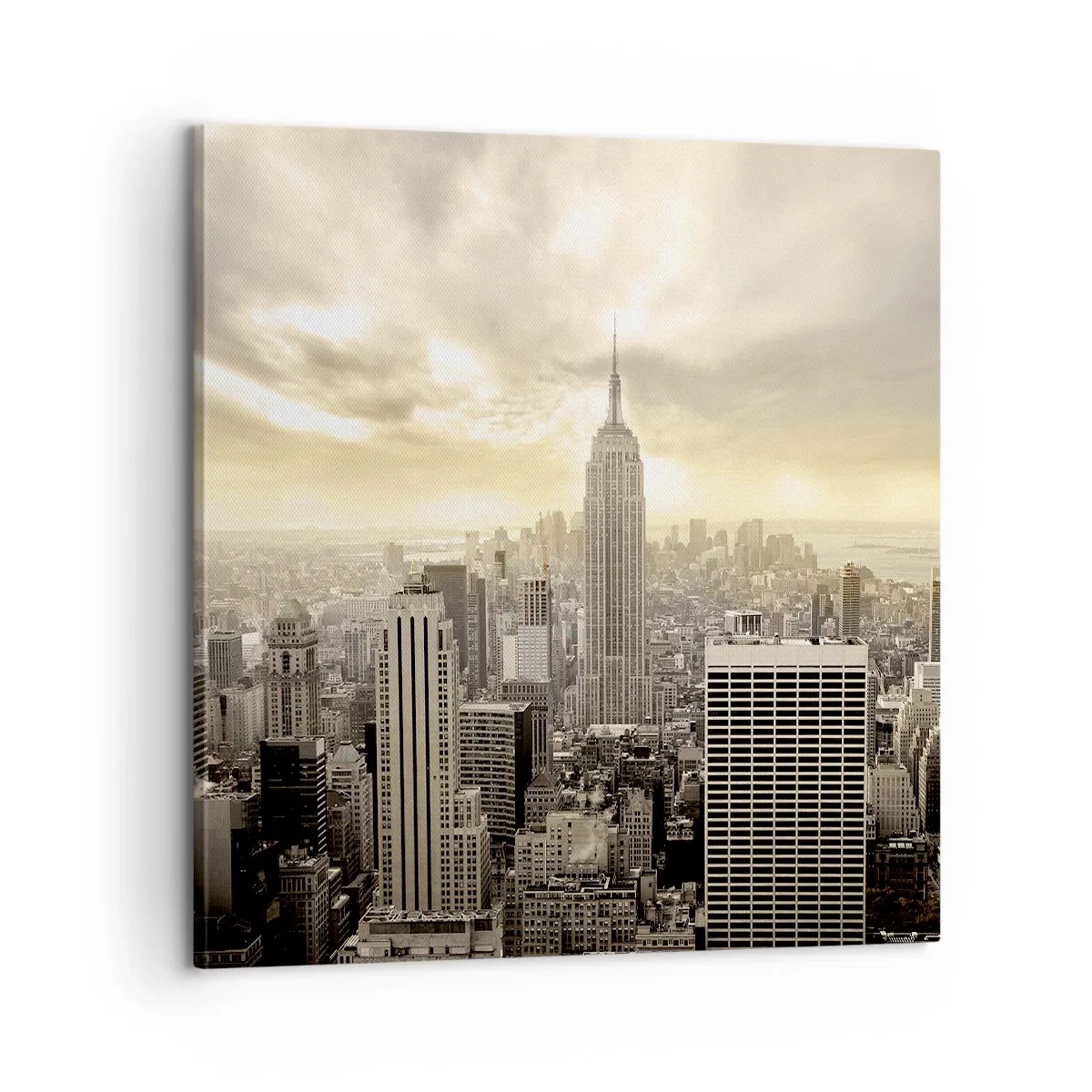 Quadro su tela - Stampe su Tela - New York in grigio - 60x60 cm