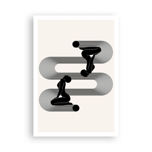 Poster - Simmetria sensuale - 70x100 cm