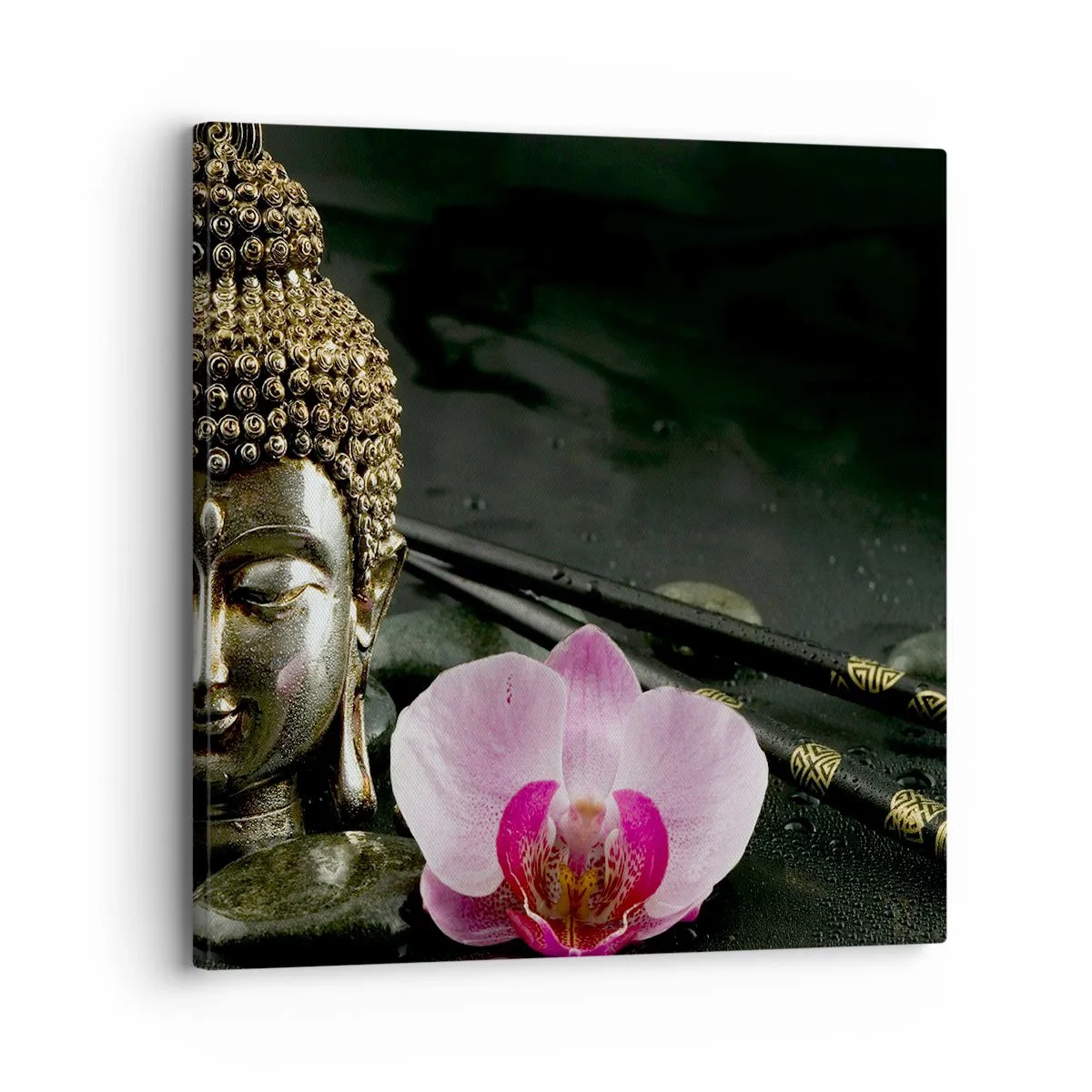 Quadro su tela - Stampe su Tela - Armonia di saggezza e bellezza - 30x30 cm