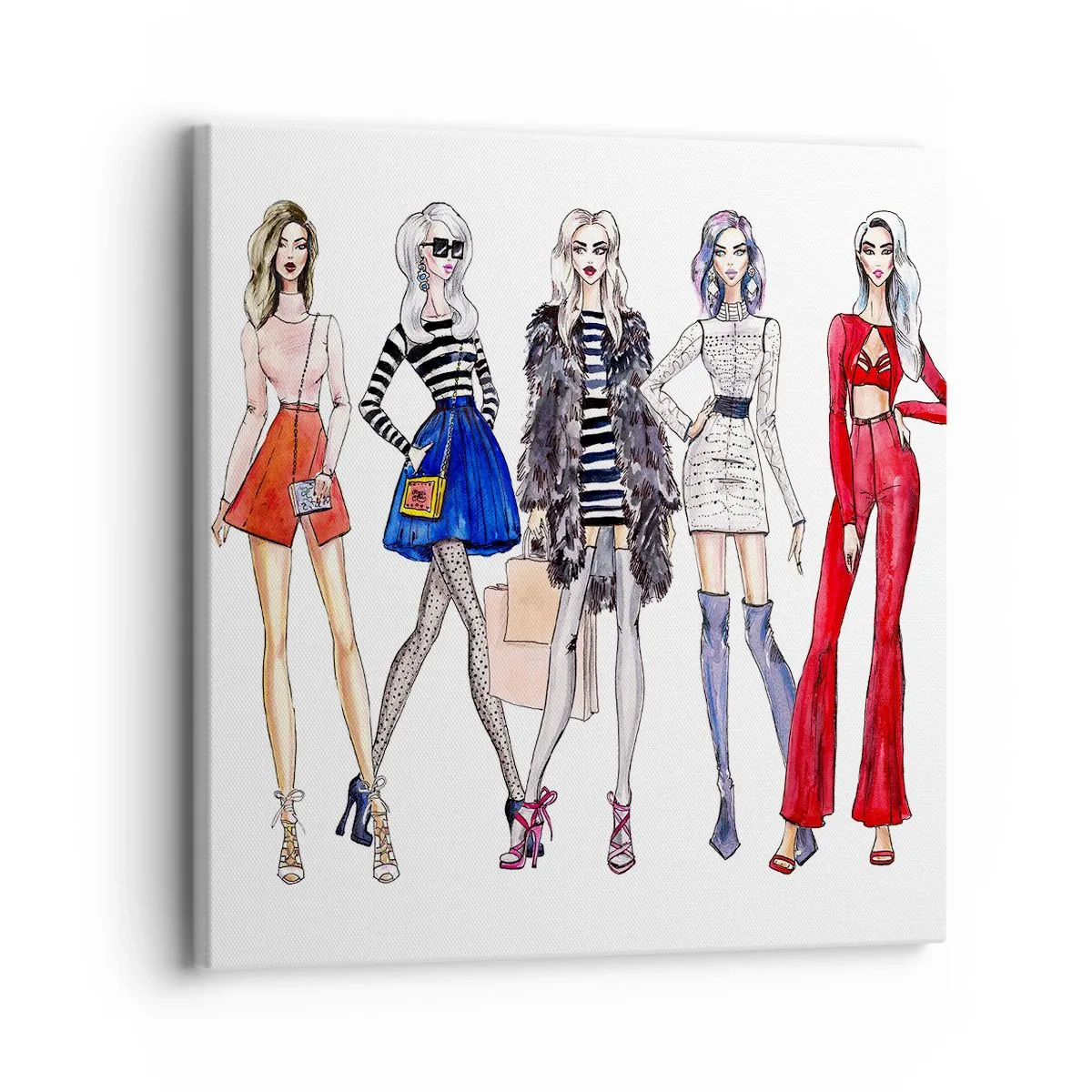 Quadro su tela - Stampe su Tela - Every week Fashion Week - 30x30 cm