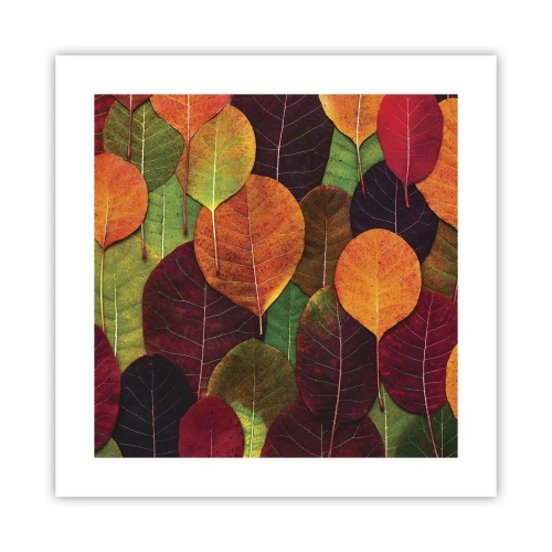 Poster - Mosaico autunnale - 40x40 cm