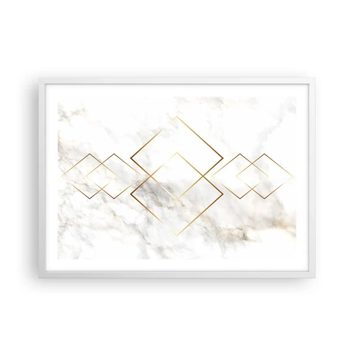 Poster in cornice bianca - Vista sull'infinito - 70x50 cm