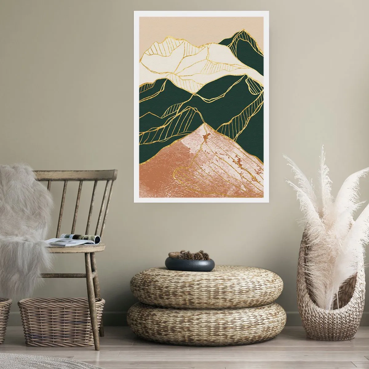 Poster - Cime d'oro - 30x40 cm