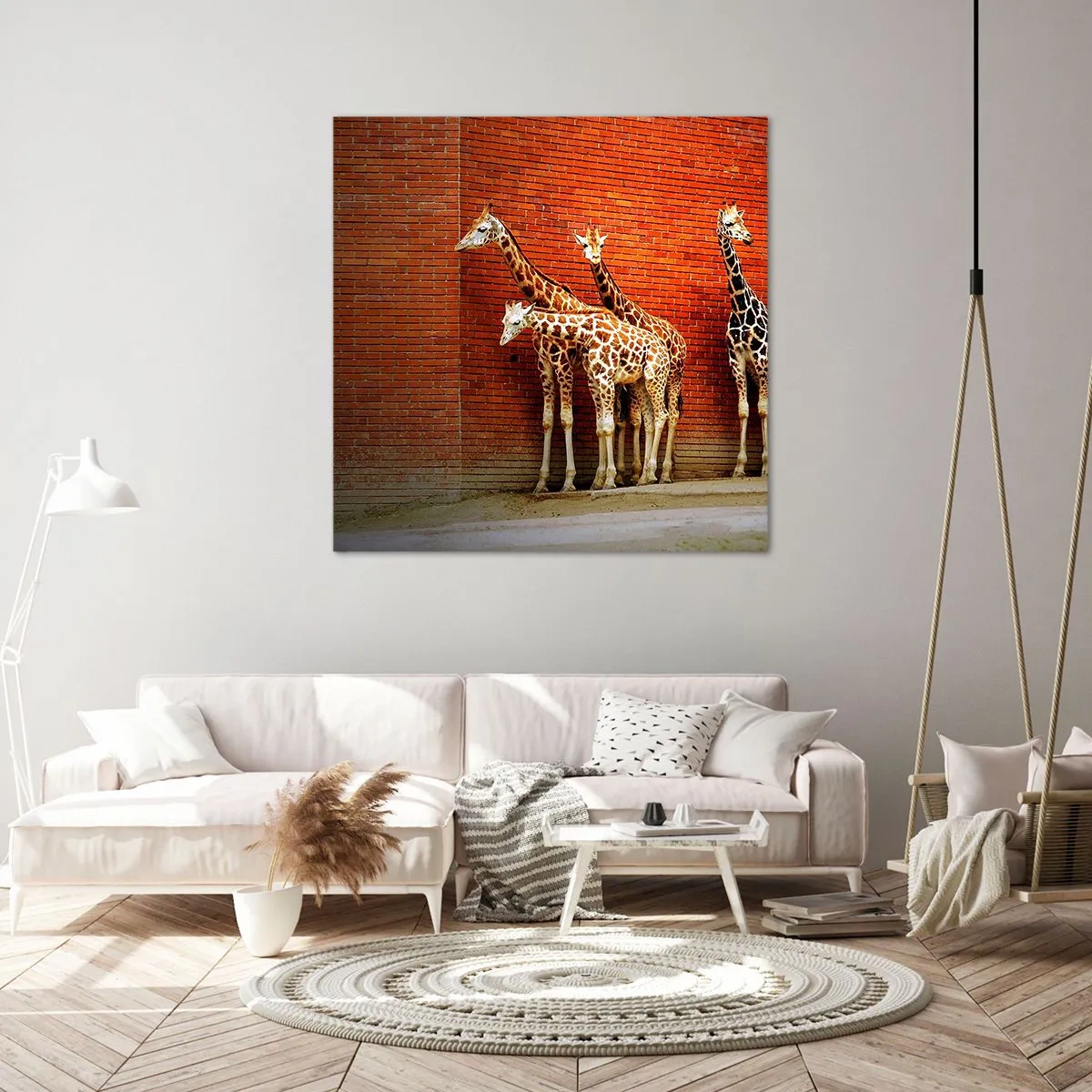 Quadro su tela - Stampe su Tela - Vedete qualche acacia? - 50x50 cm