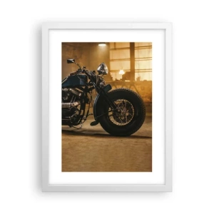 Poster in cornice bianca - Posso tutto - 30x40 cm