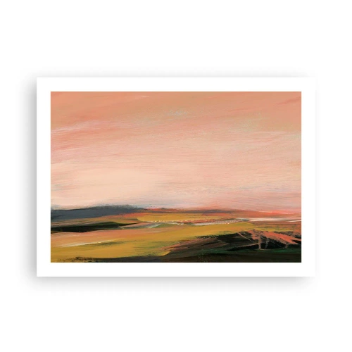 Poster - In tonalità di rosa - 70x50 cm