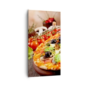 Quadro su tela - Stampe su Tela - Con ingredienti tellurici - 65x120 cm