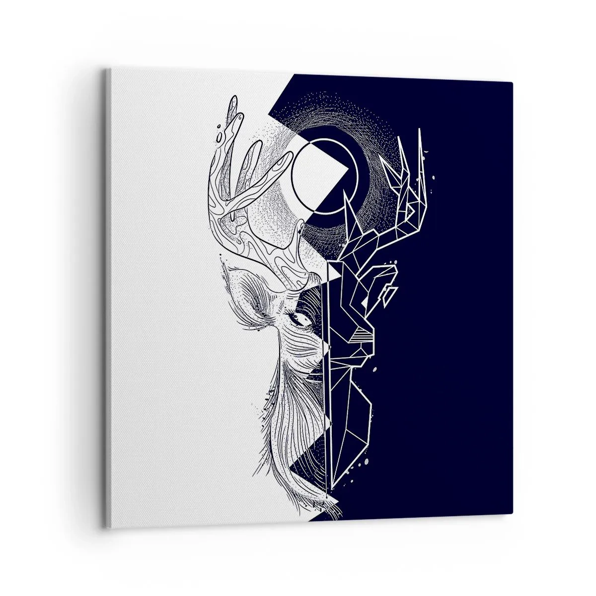 Quadro su tela - Stampe su Tela - Lotta e unità degli opposti - 60x60 cm