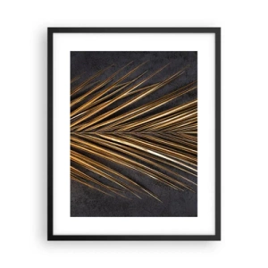 Poster in cornice nera - L'oro dei tropici - 40x50 cm
