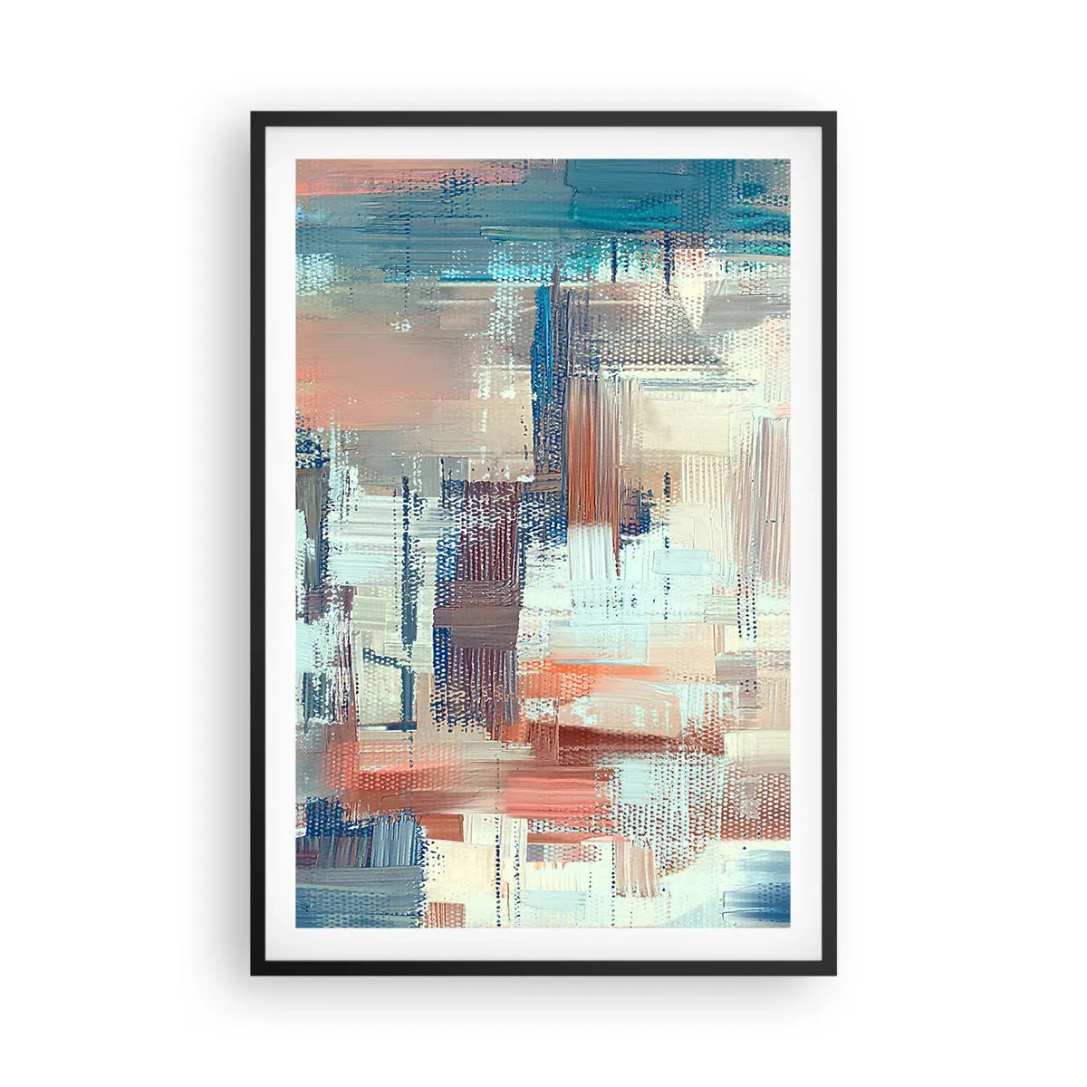 Poster in cornice nera - Arrivando alla luce - 61x91 cm