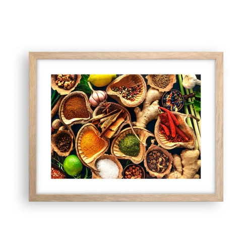 Poster in cornice rovere chiaro - Prendi quello che vuoi - 40x30 cm