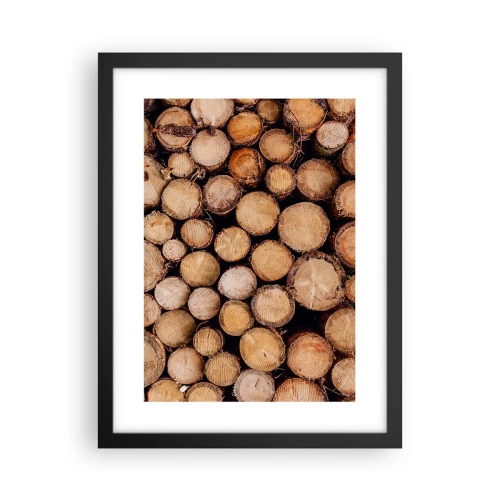 Poster in cornice nera - Nuovo inizio - 30x40 cm