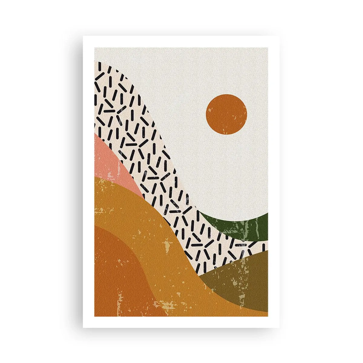 Poster - Astrazione solare - 61x91 cm
